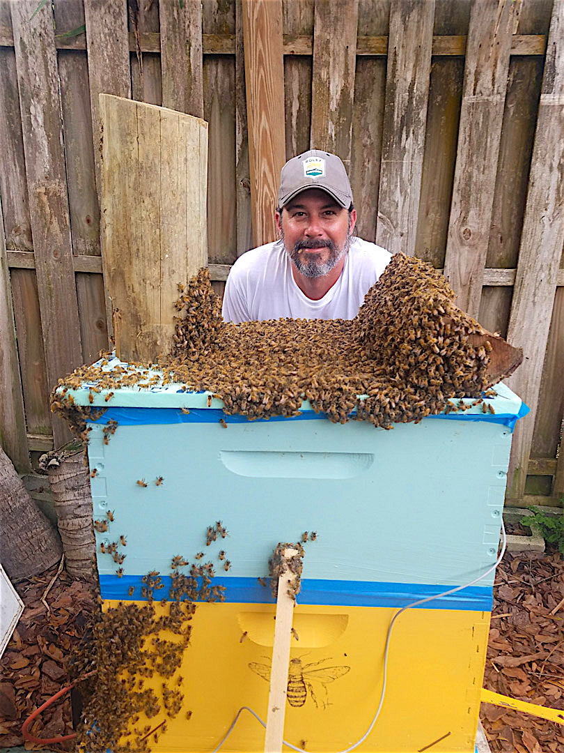 Chris Glochau and Honey Bees