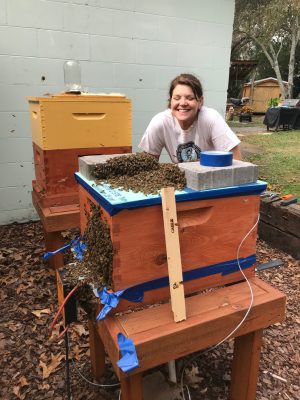 Martha Yamnitz and Honey Bees